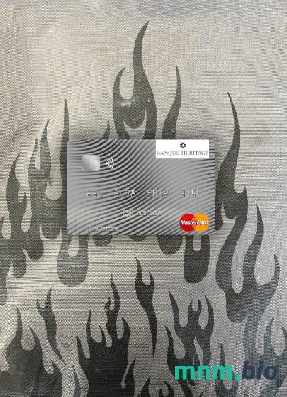 Uruguay Banque Heritage wygląd zdjęcia mastercard skan PSD + zdjęcie